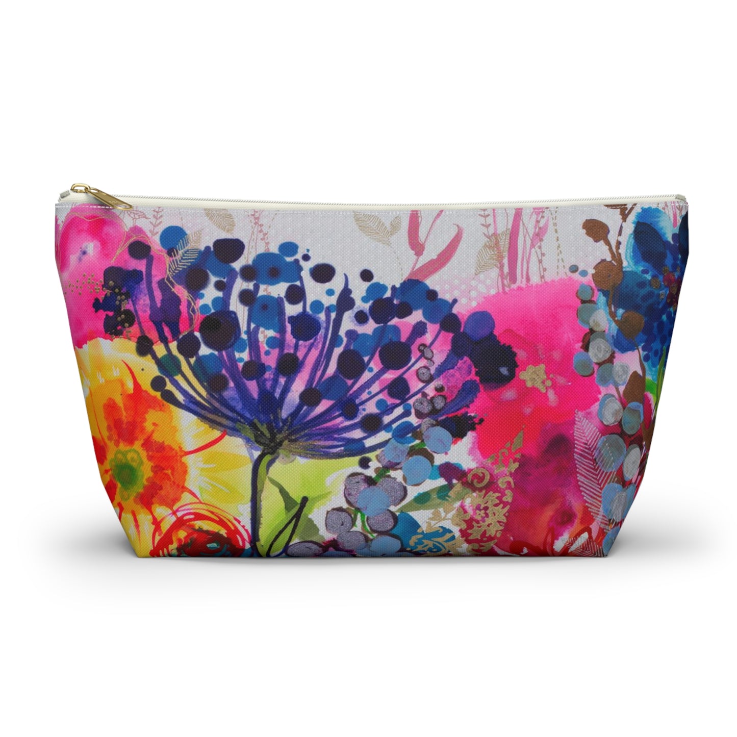My Dad's Garden ~ Accessory Pouch w T-bottom