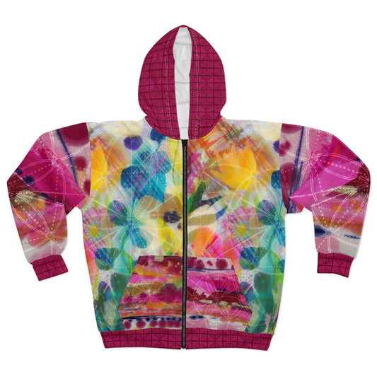Seed Of Life Unisex Zip Hoodie - Bold Design