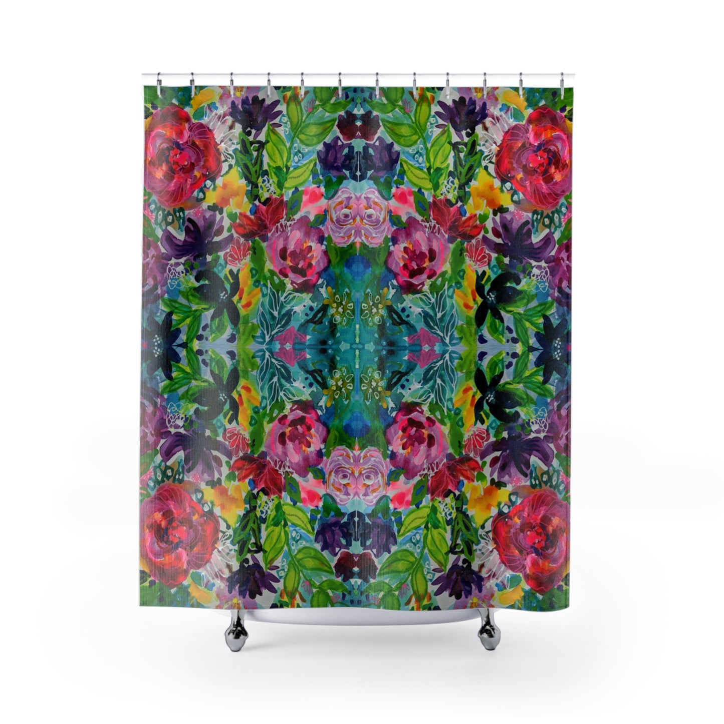 Flower Medley No. 4 - Shower Curtain
