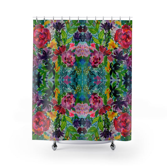 Flower Medley No. 4 - Shower Curtain