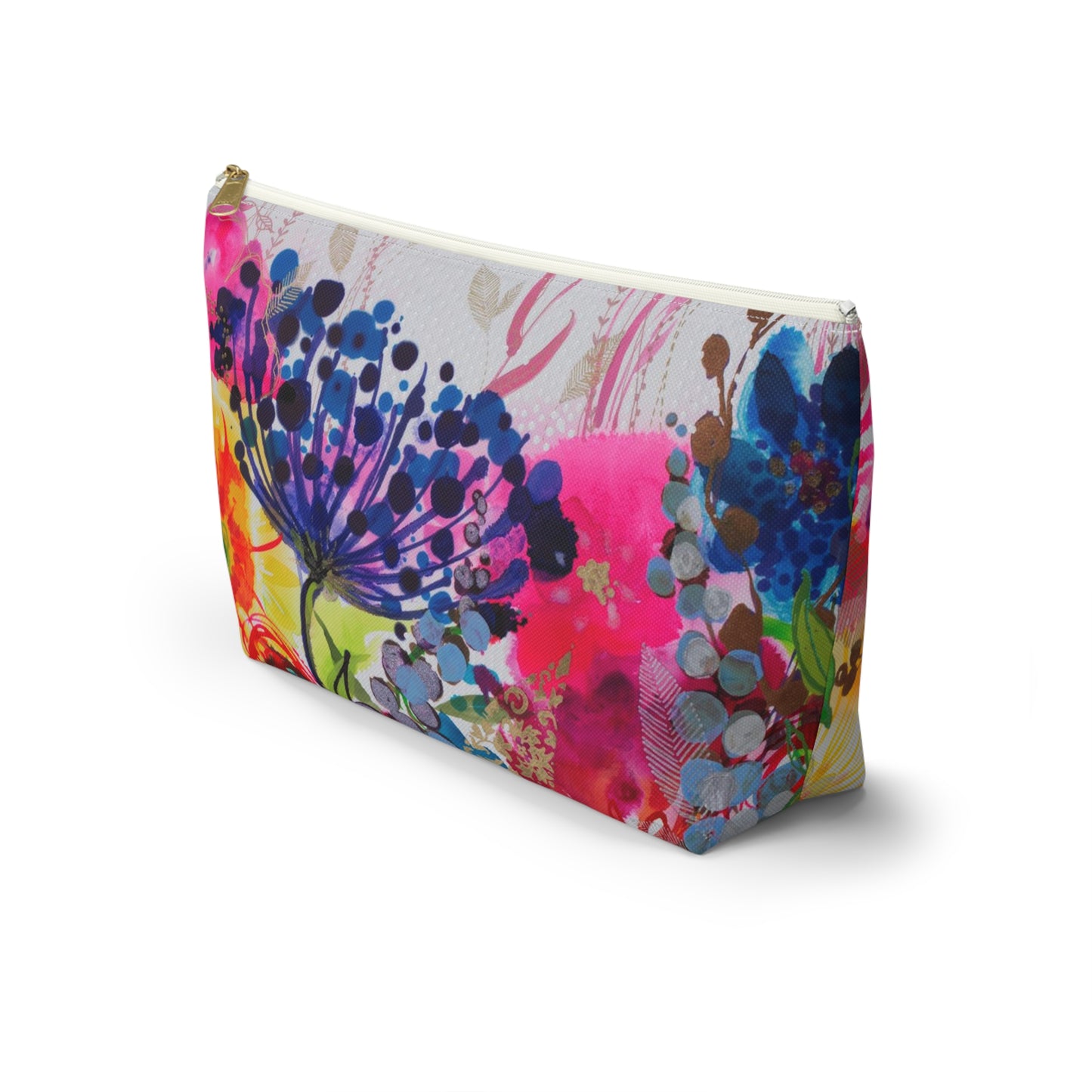 My Dad's Garden ~ Accessory Pouch w T-bottom