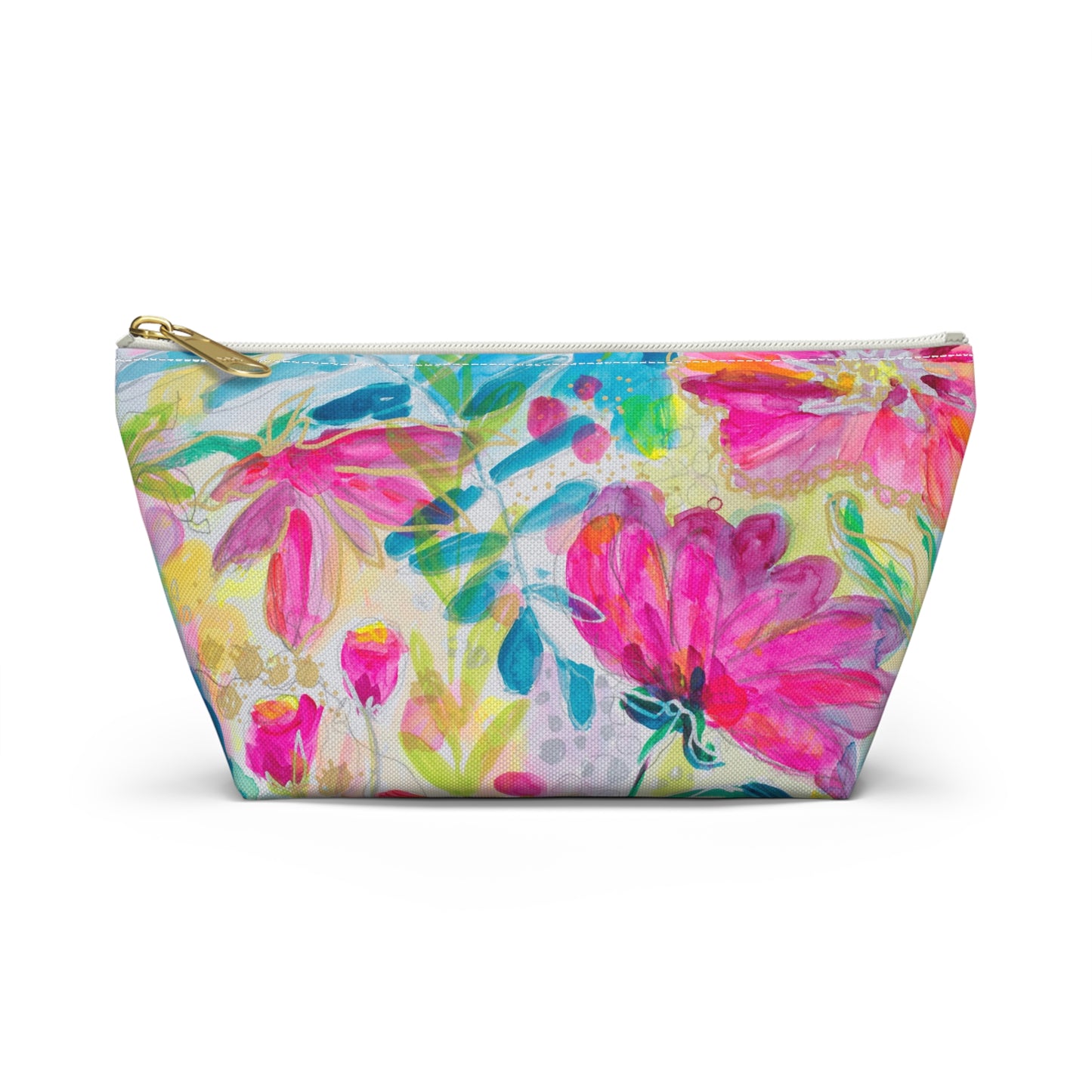 Garden Glow ~ Accessory Pouch w T-bottom