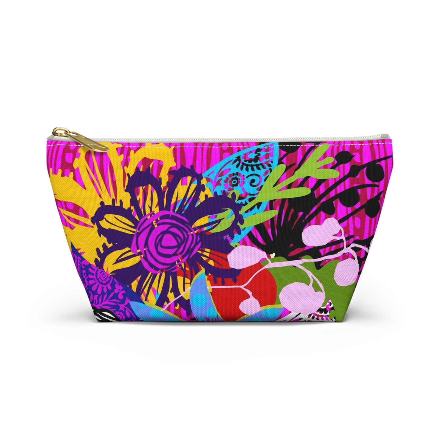 Wednesday Posey in Hot Pink ~ Accessory Pouch w T-bottom