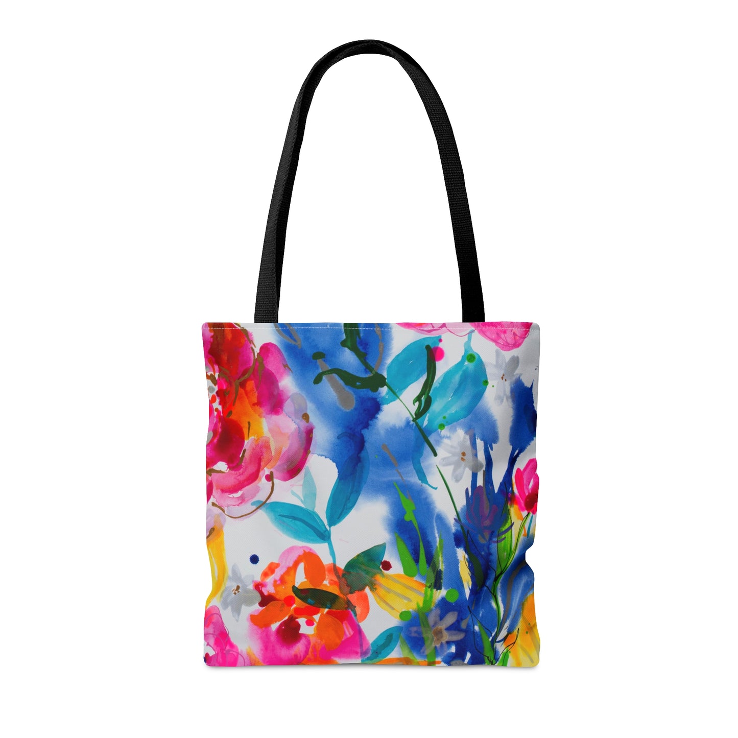 Pig Geo Squares ~ Jubilant ~ Tote Bag