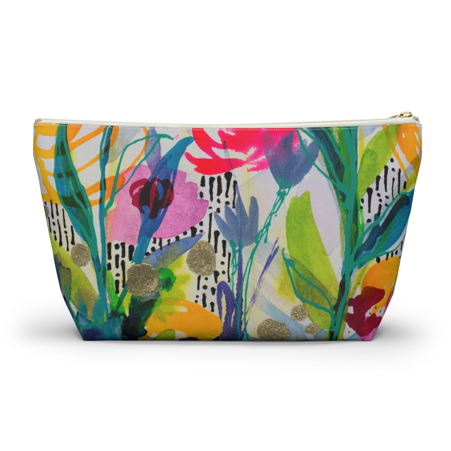 May Flowers Combo ~ Accessory Pouch w T-bottom