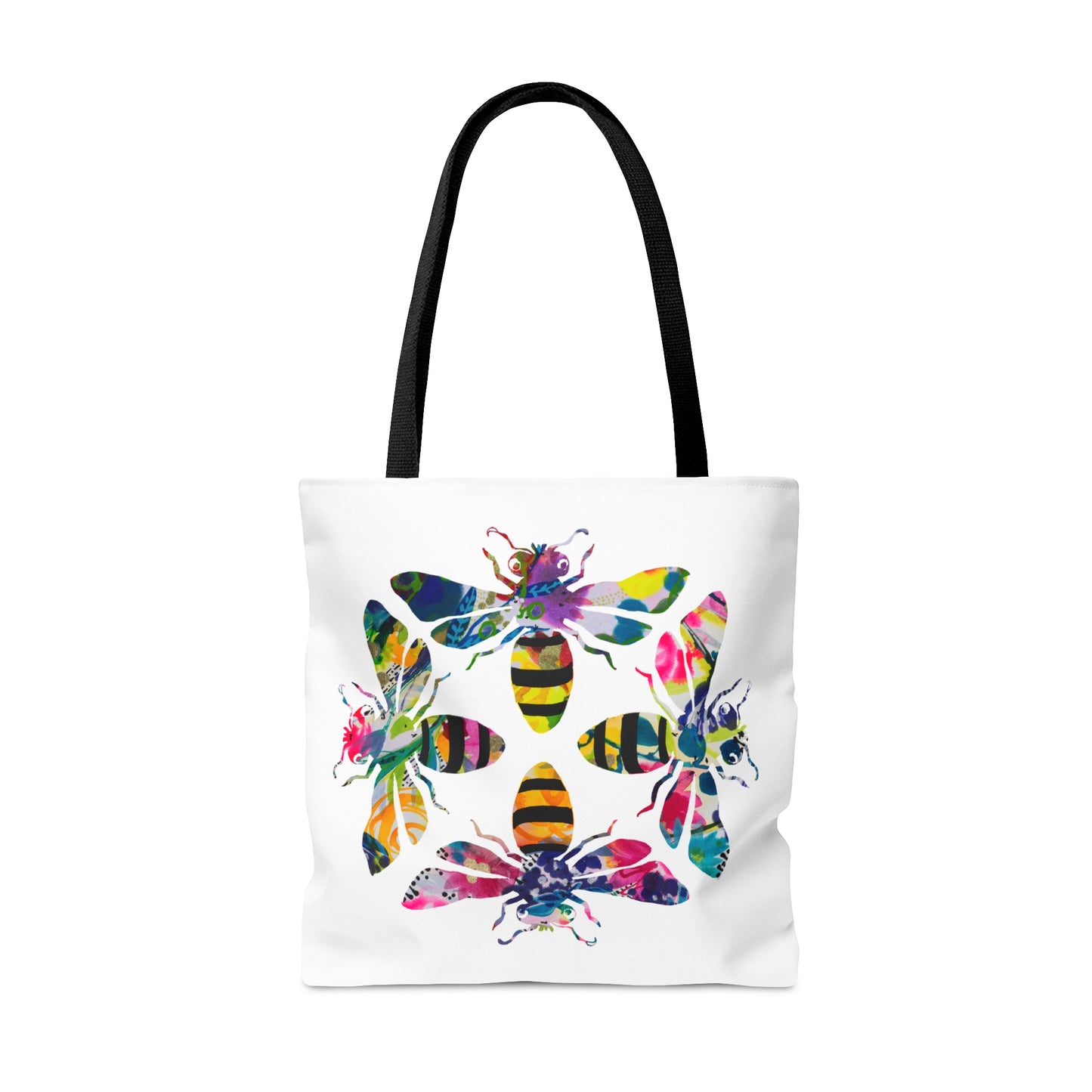 Four Bees & May Flowers ~ Tote Bag