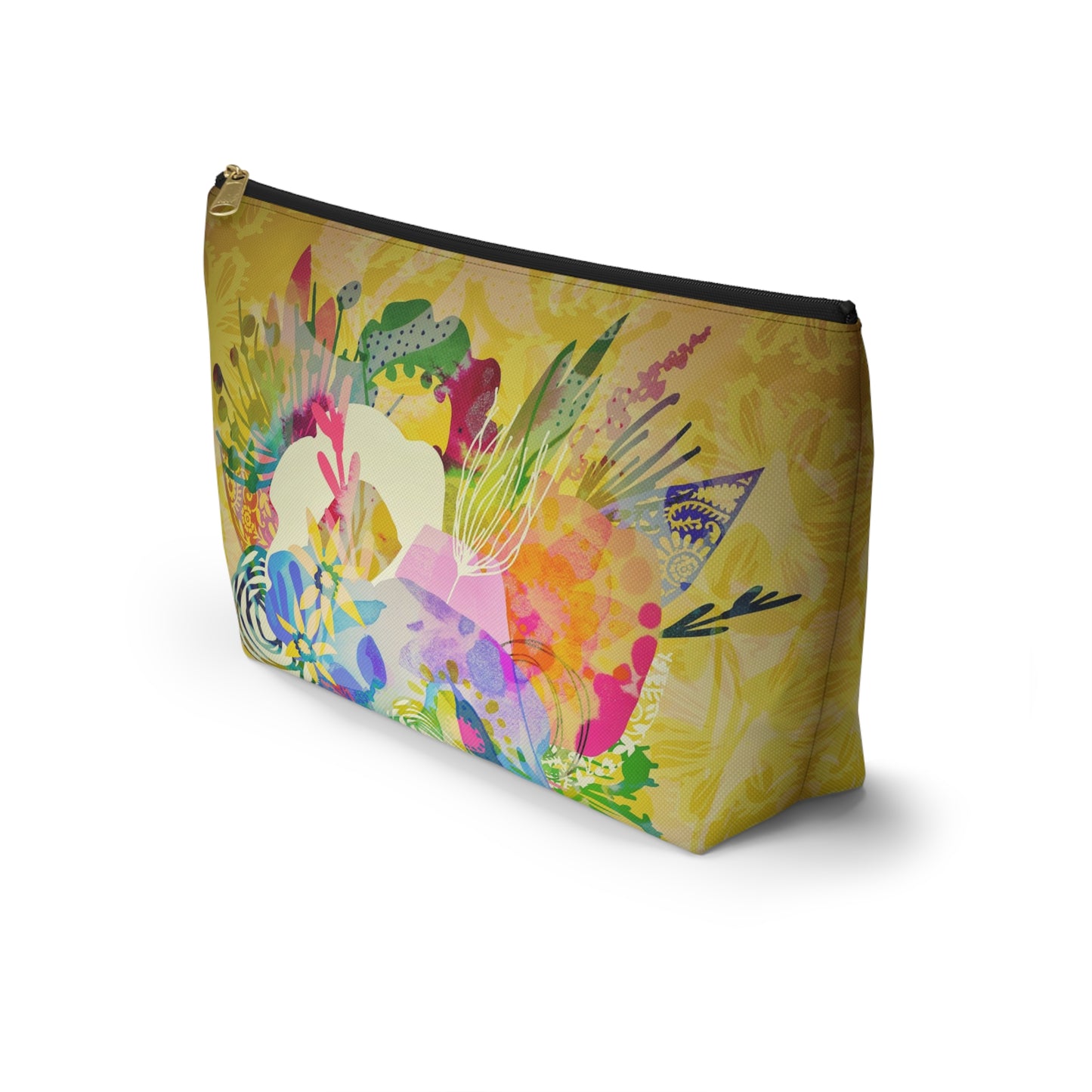 Wild Abandon ~ Antiqued ~ Accessory Pouch w T-bottom