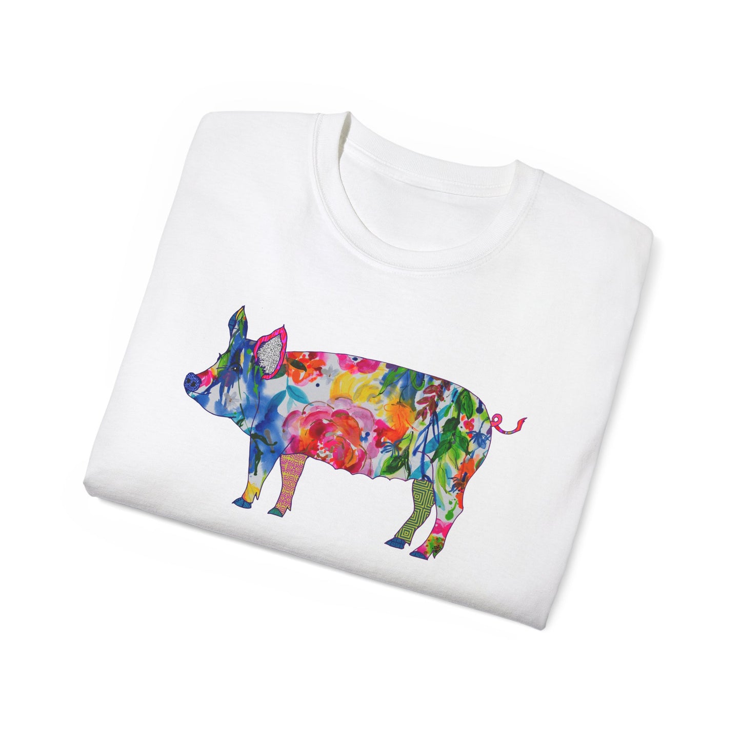 Pig No. 2 ~ Jubilant ~ Unisex Ultra Cotton Tee