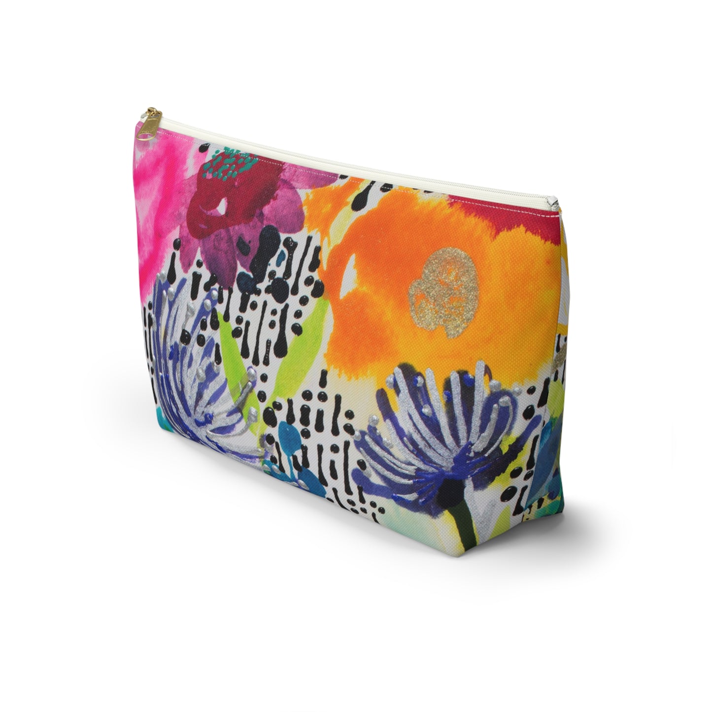 May Flowers Combo ~ Accessory Pouch w T-bottom