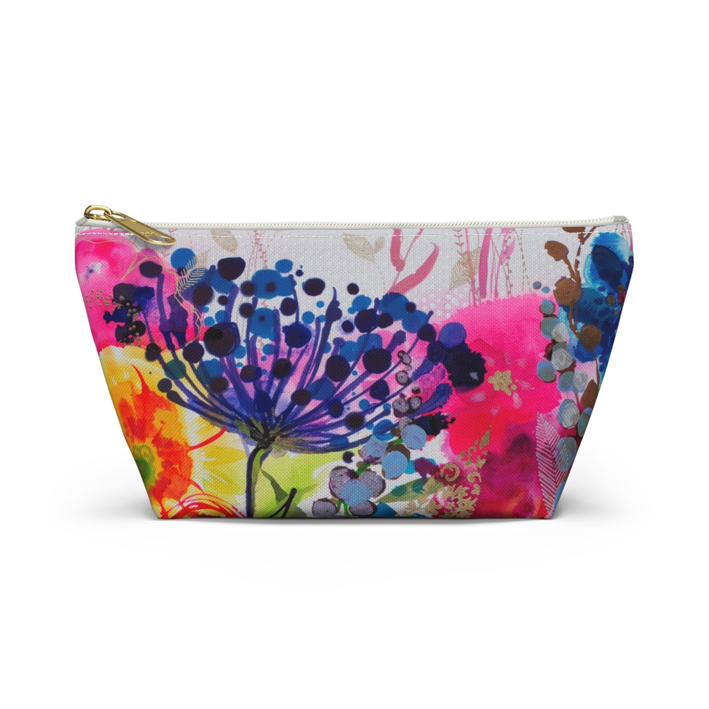 My Dad's Garden ~ Accessory Pouch w T-bottom