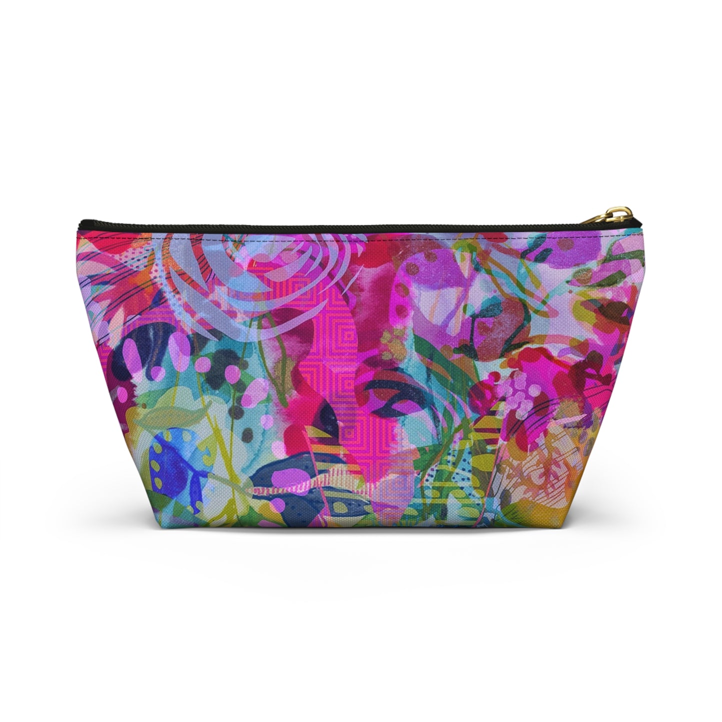 Wednesday Flower ~ Accessory Pouch w T-bottom