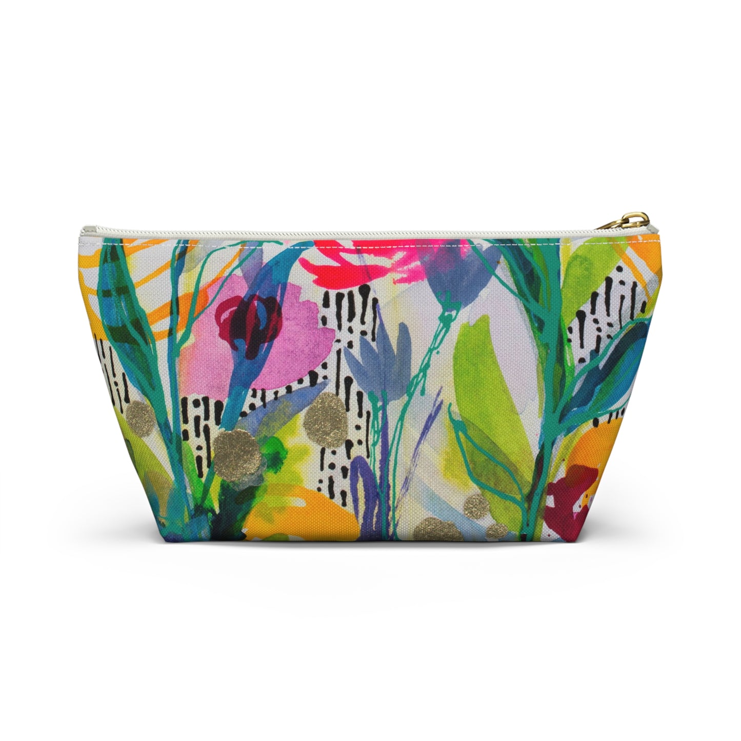 May Flowers Combo ~ Accessory Pouch w T-bottom