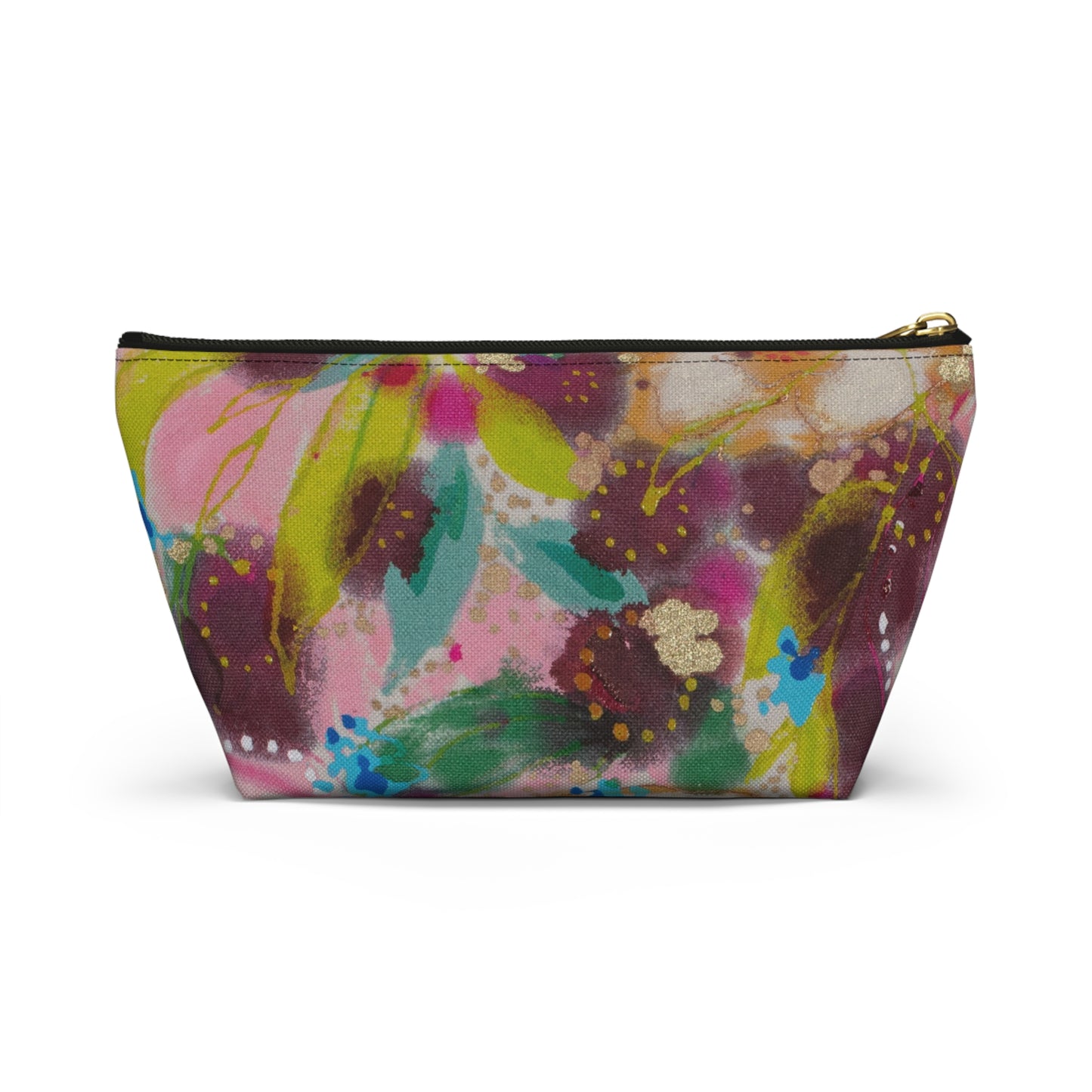 Wednesday's Flowers No. 3 ~ Accessory Pouch w T-bottom