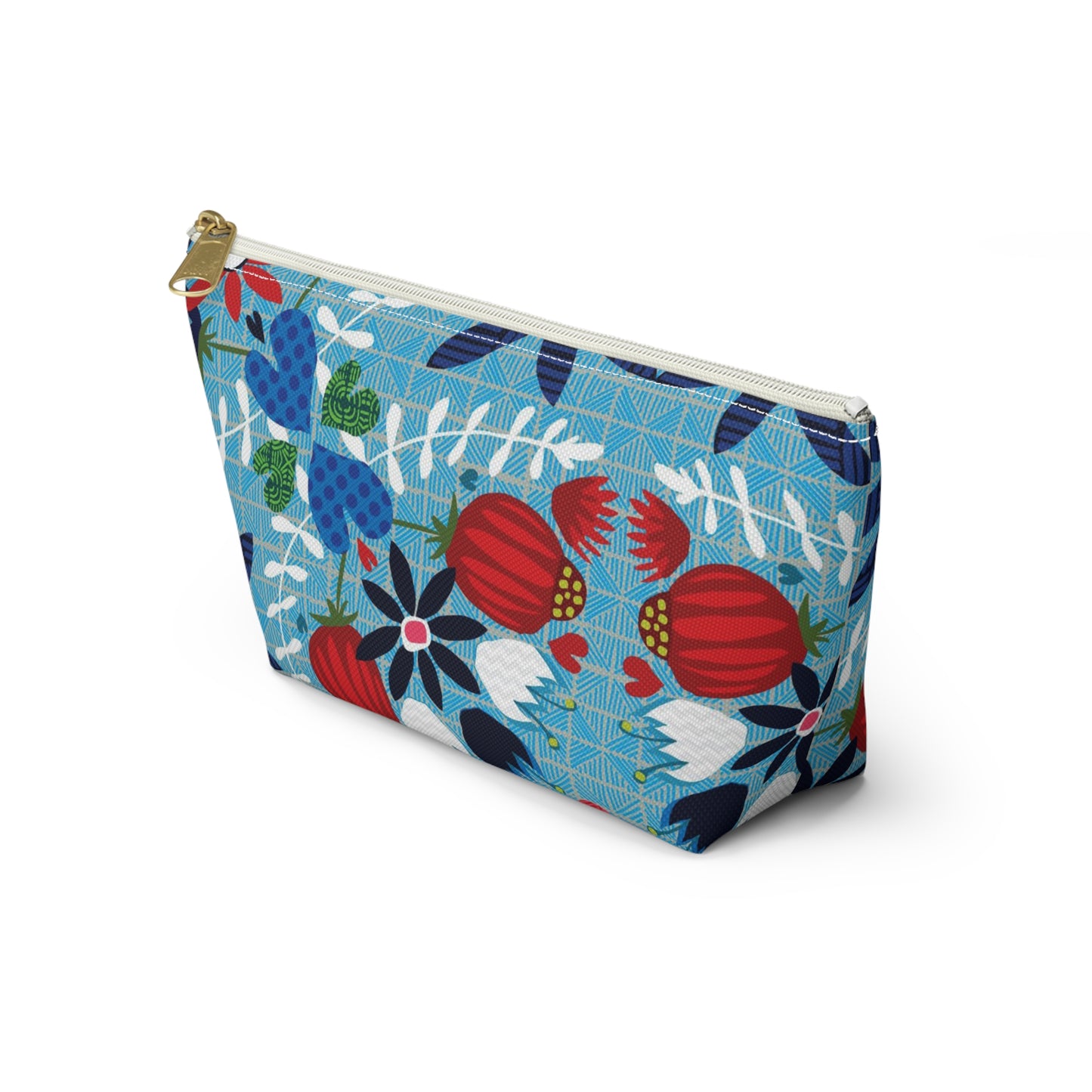 Blue Folk ~ Accessory Pouch w T-bottom