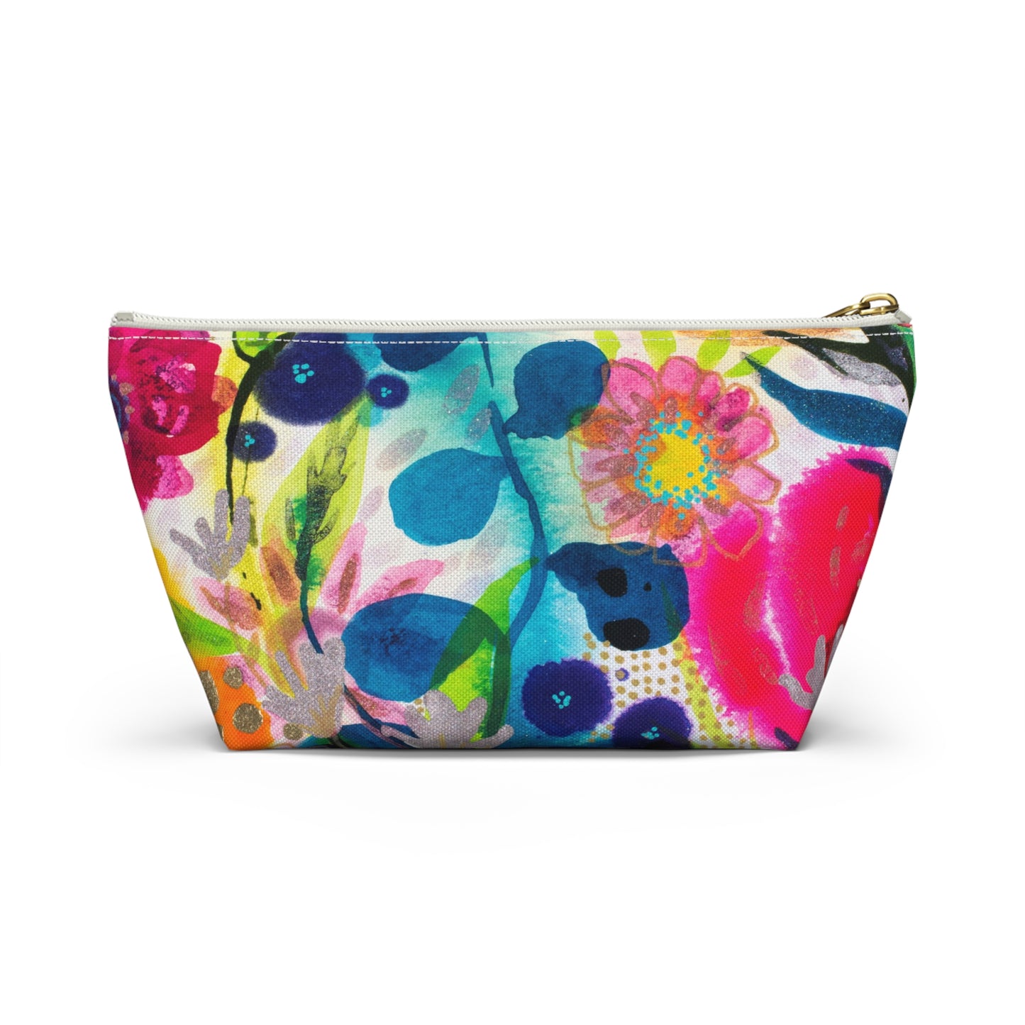 May Flowers No. 6 ~ Accessory Pouch w T-bottom