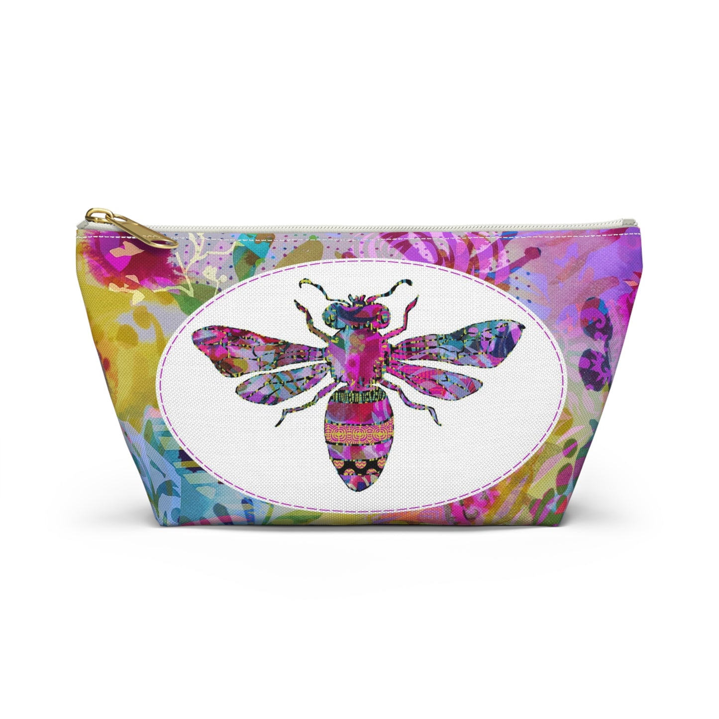 Bee You ~ Accessory Pouch w T-bottom