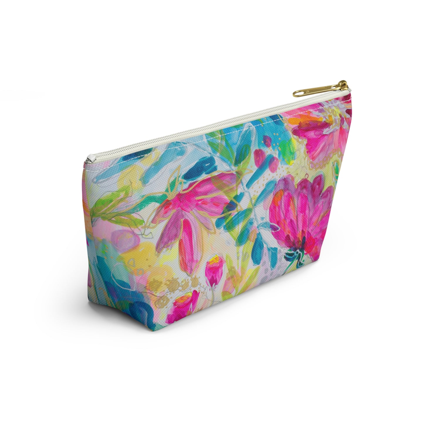 Garden Glow ~ Accessory Pouch w T-bottom