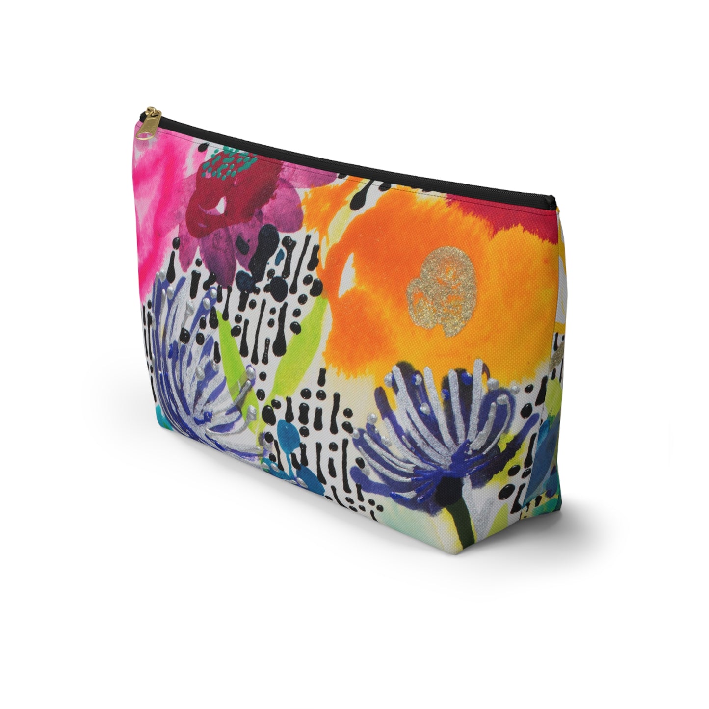 May Flowers Combo ~ Accessory Pouch w T-bottom
