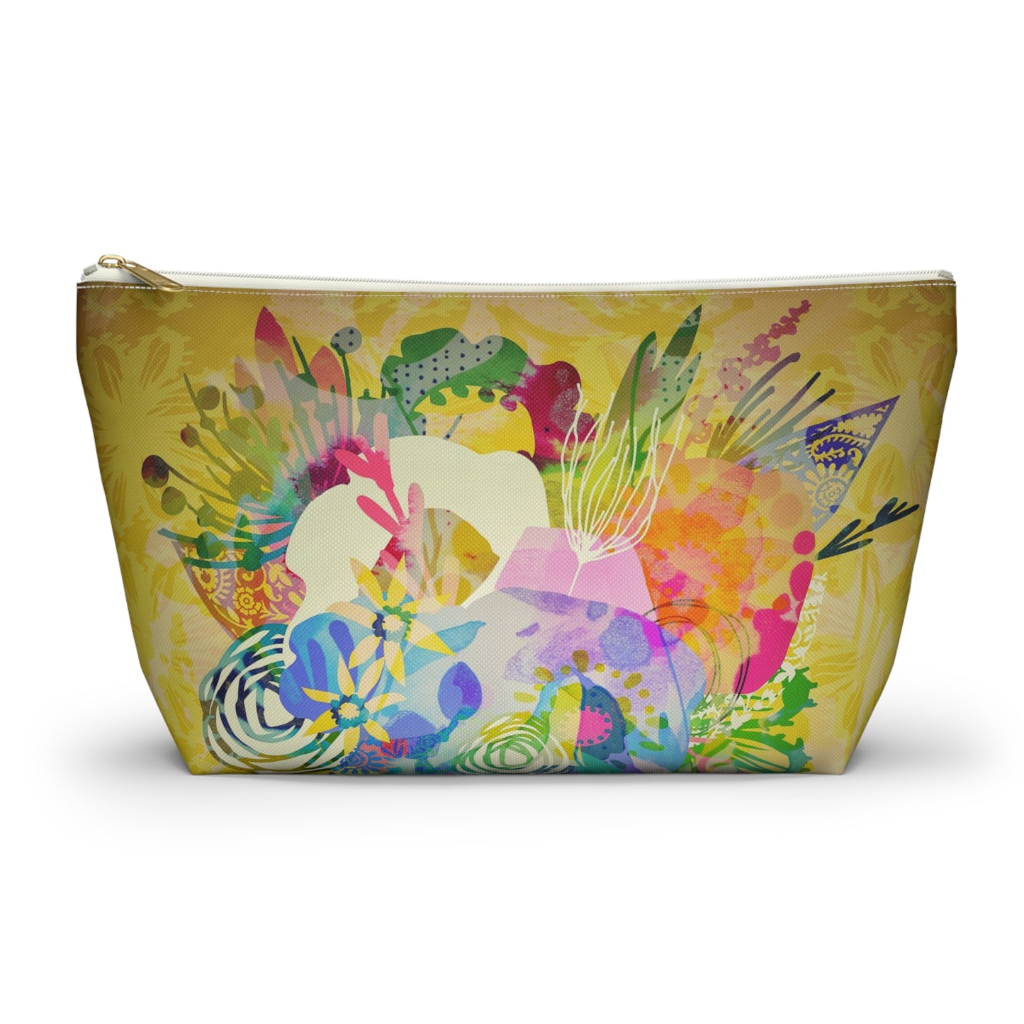 Wild Abandon ~ Antiqued ~ Accessory Pouch w T-bottom