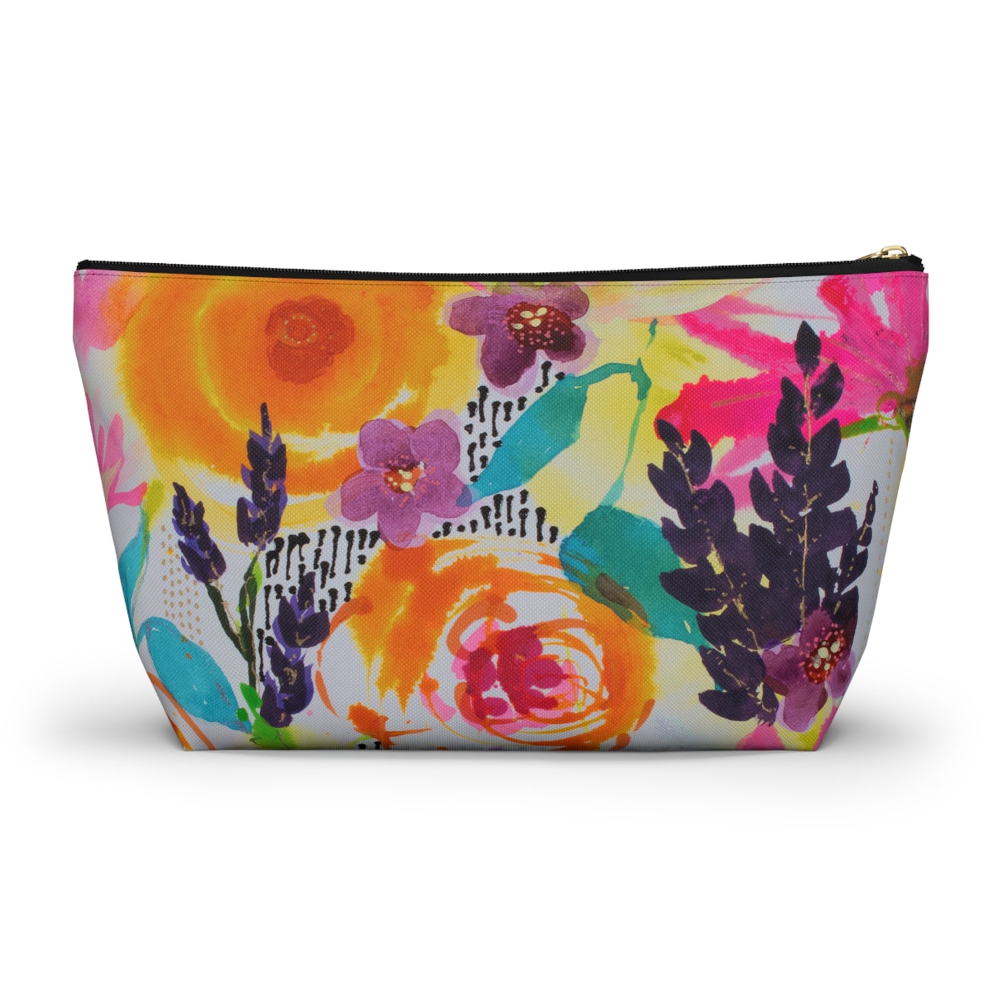 Down the Path ~ Accessory Pouch w T-bottom