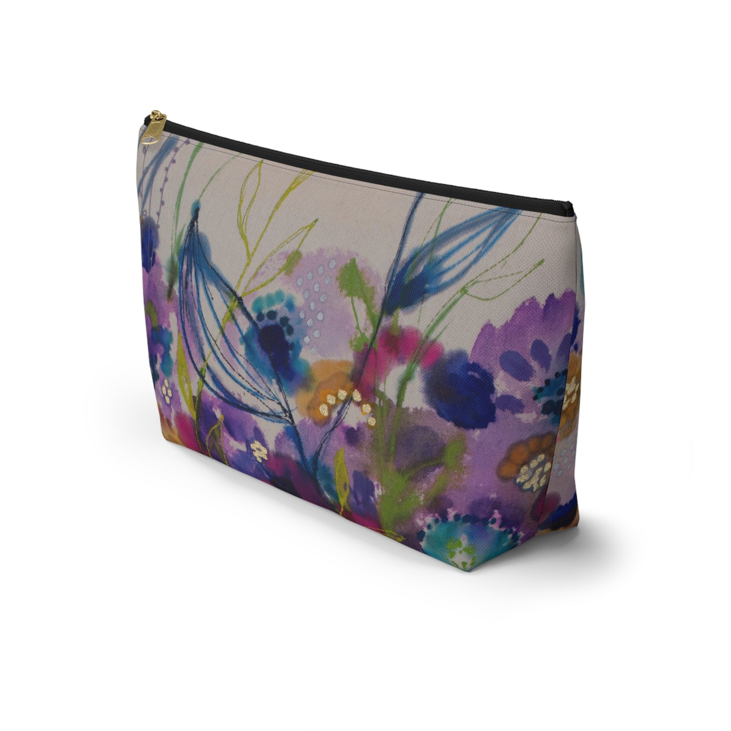 I know You Are Here Somewhere ~ Accessory Pouch w T-bottom