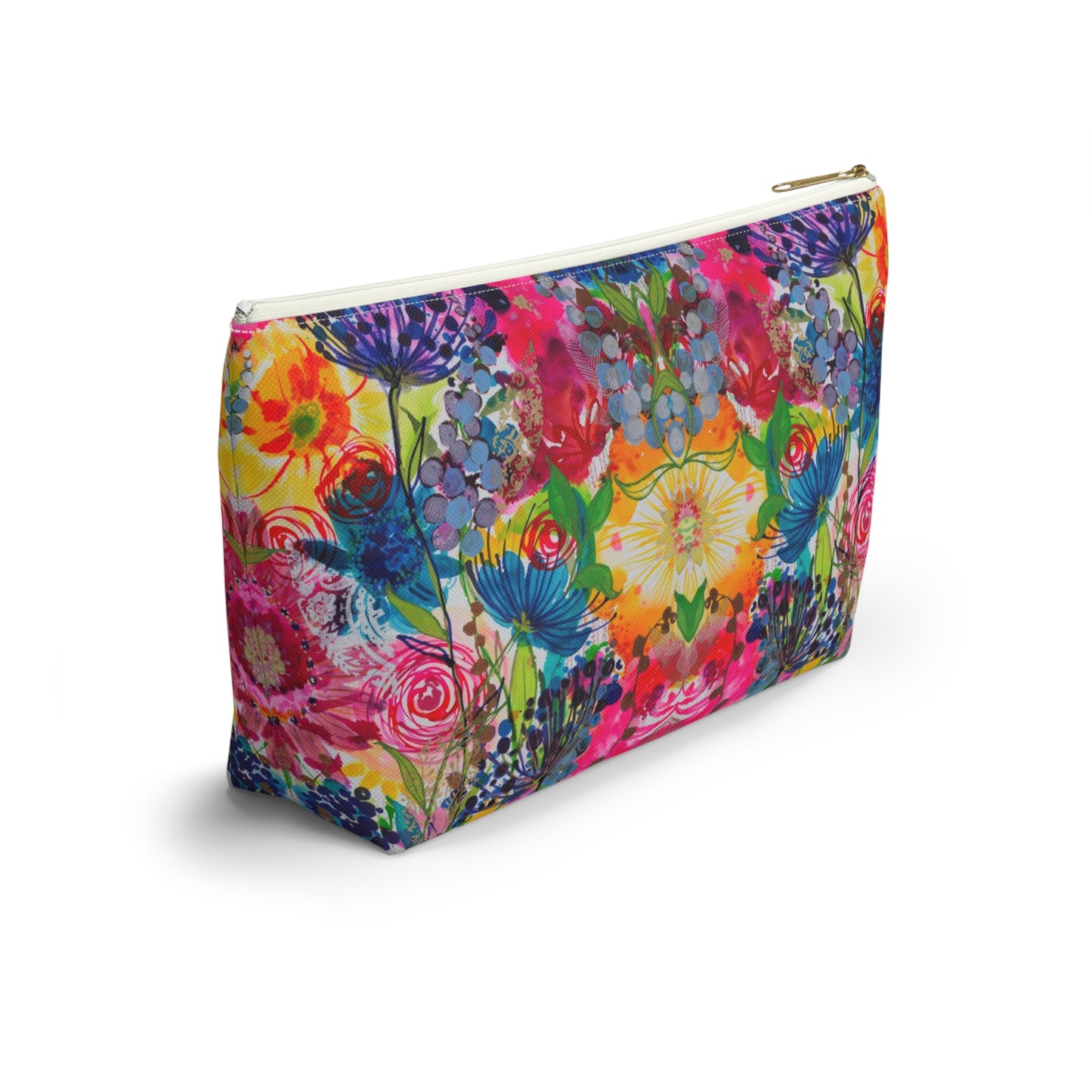 My Dad's Garden ~ Accessory Pouch w T-bottom