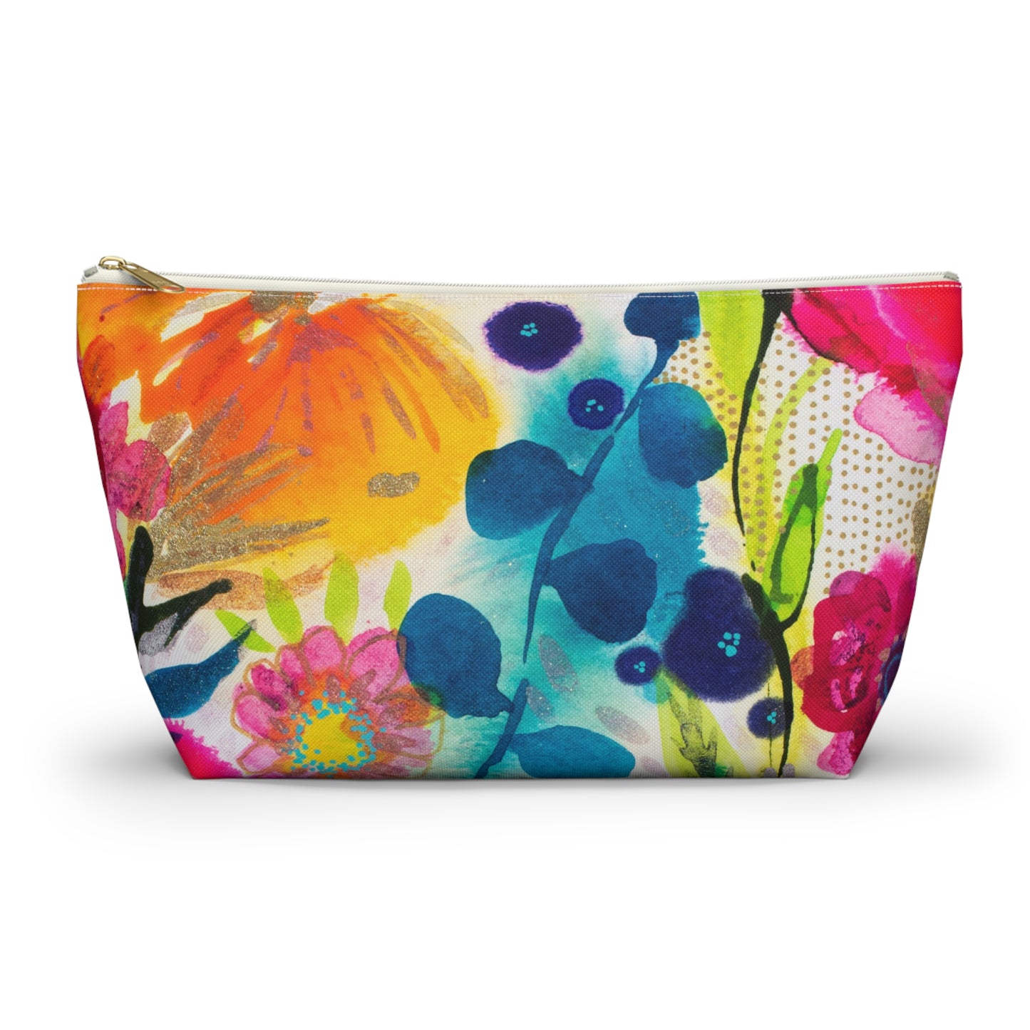May Flowers No. 6 ~ Accessory Pouch w T-bottom