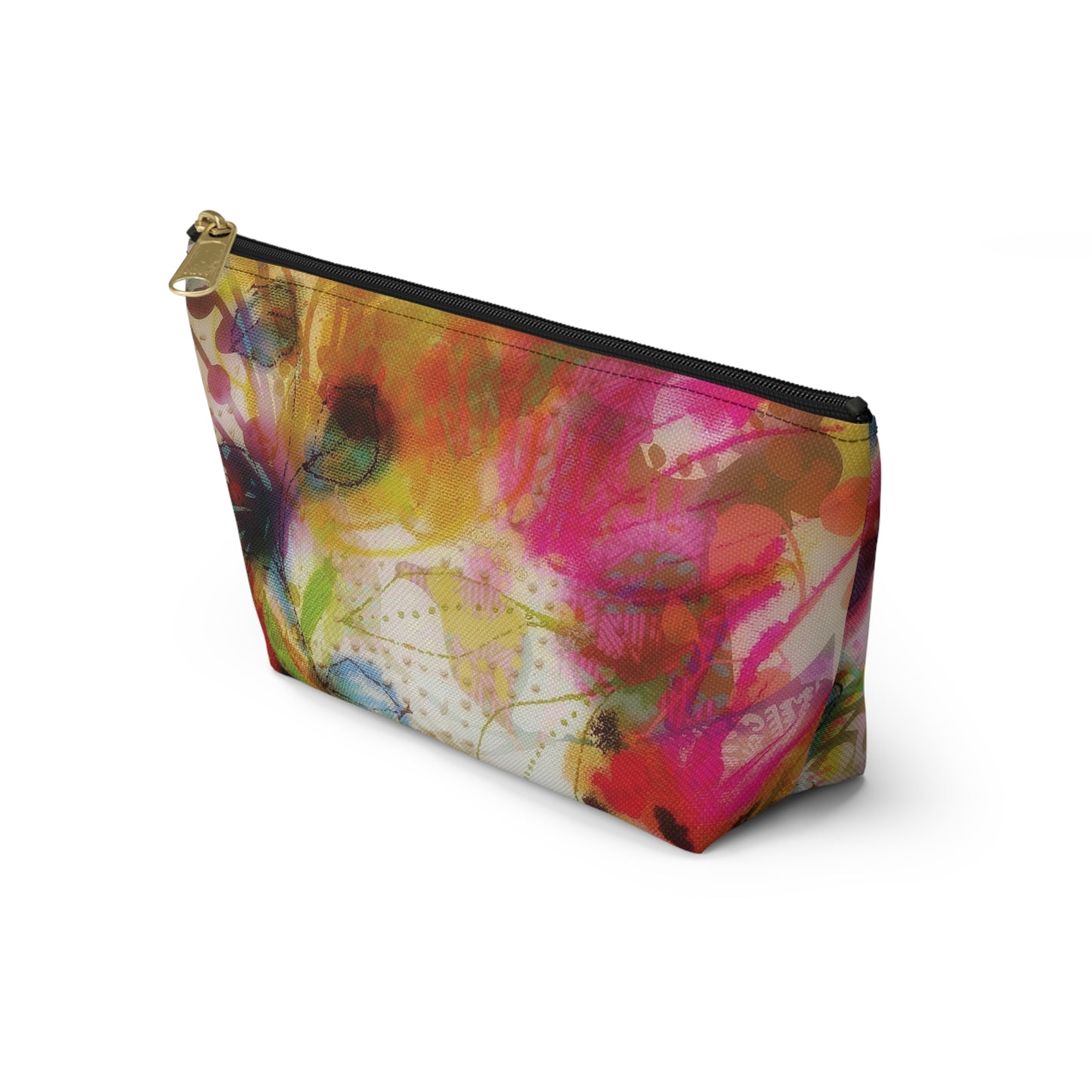 Autumn Posy ~ Accessory Pouch w T-bottom