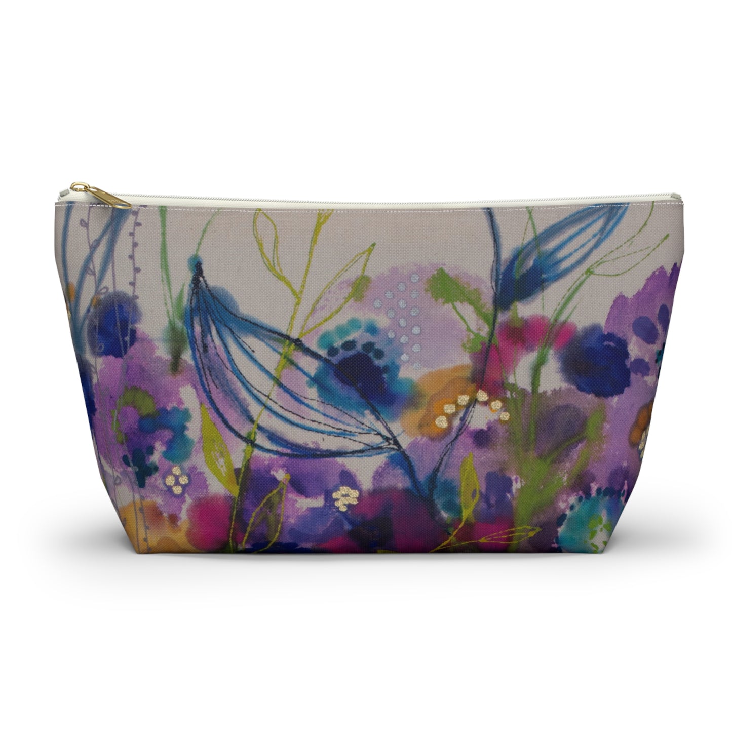 I know You Are Here Somewhere ~ Accessory Pouch w T-bottom