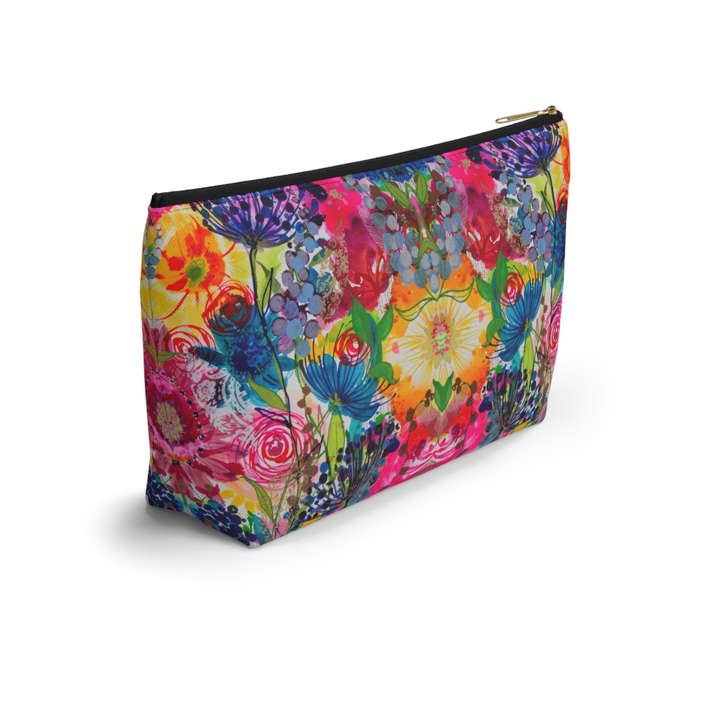 My Dad's Garden ~ Accessory Pouch w T-bottom
