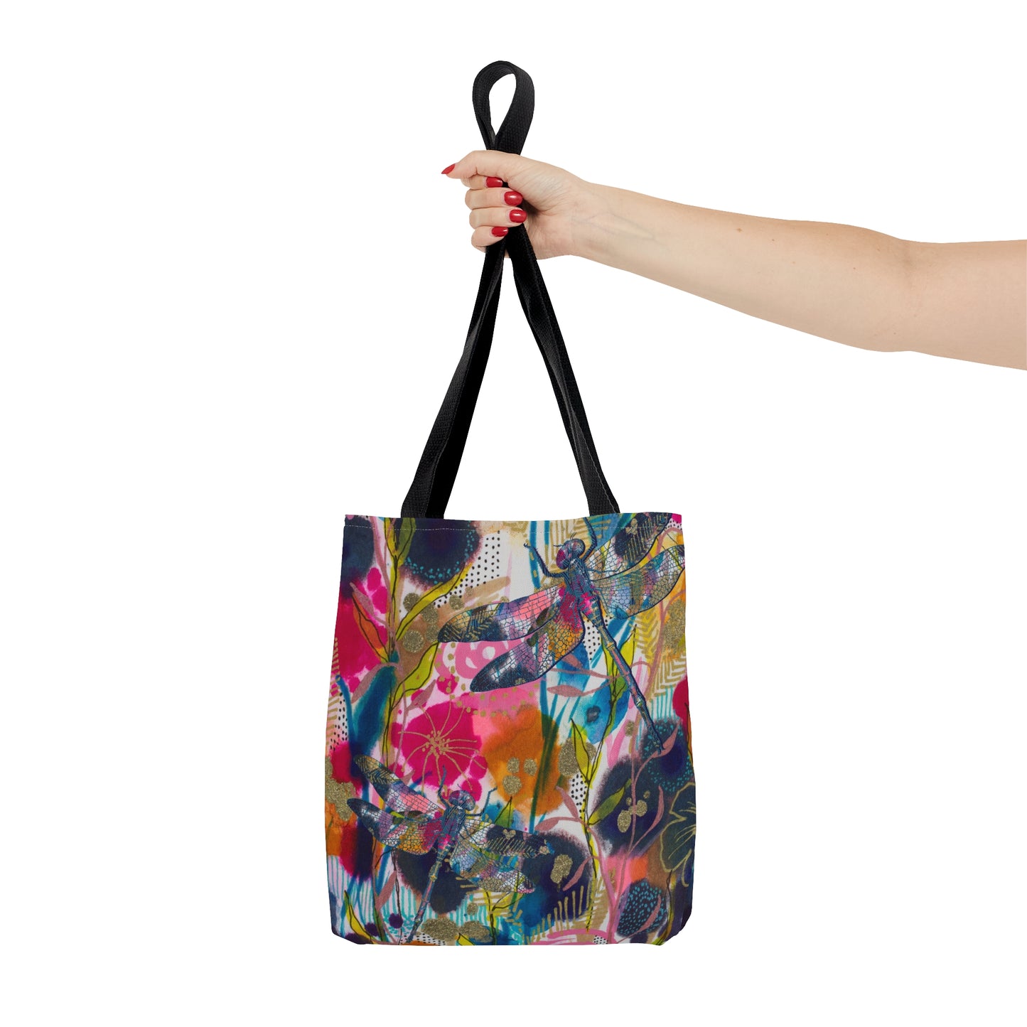 May Flowers ~ Dragonfly ~ Tote Bag
