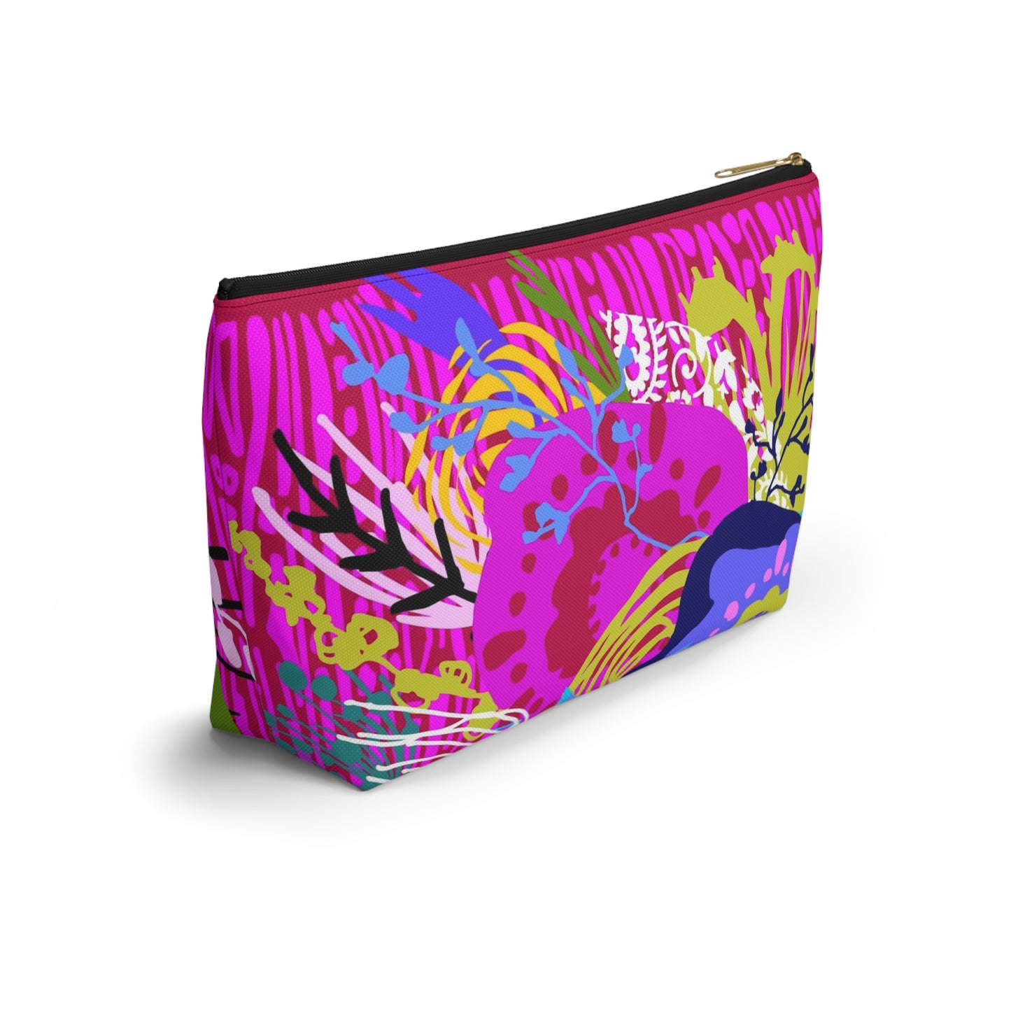 Wednesday Posey in Hot Pink ~ Accessory Pouch w T-bottom