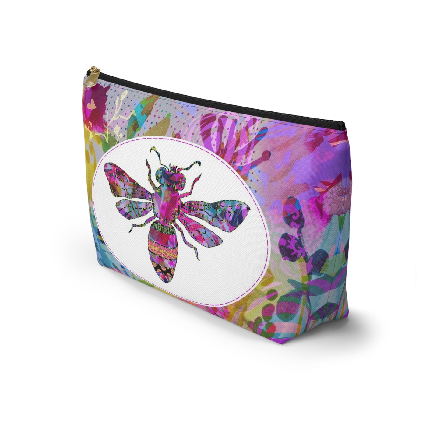 Bee You ~ Accessory Pouch w T-bottom