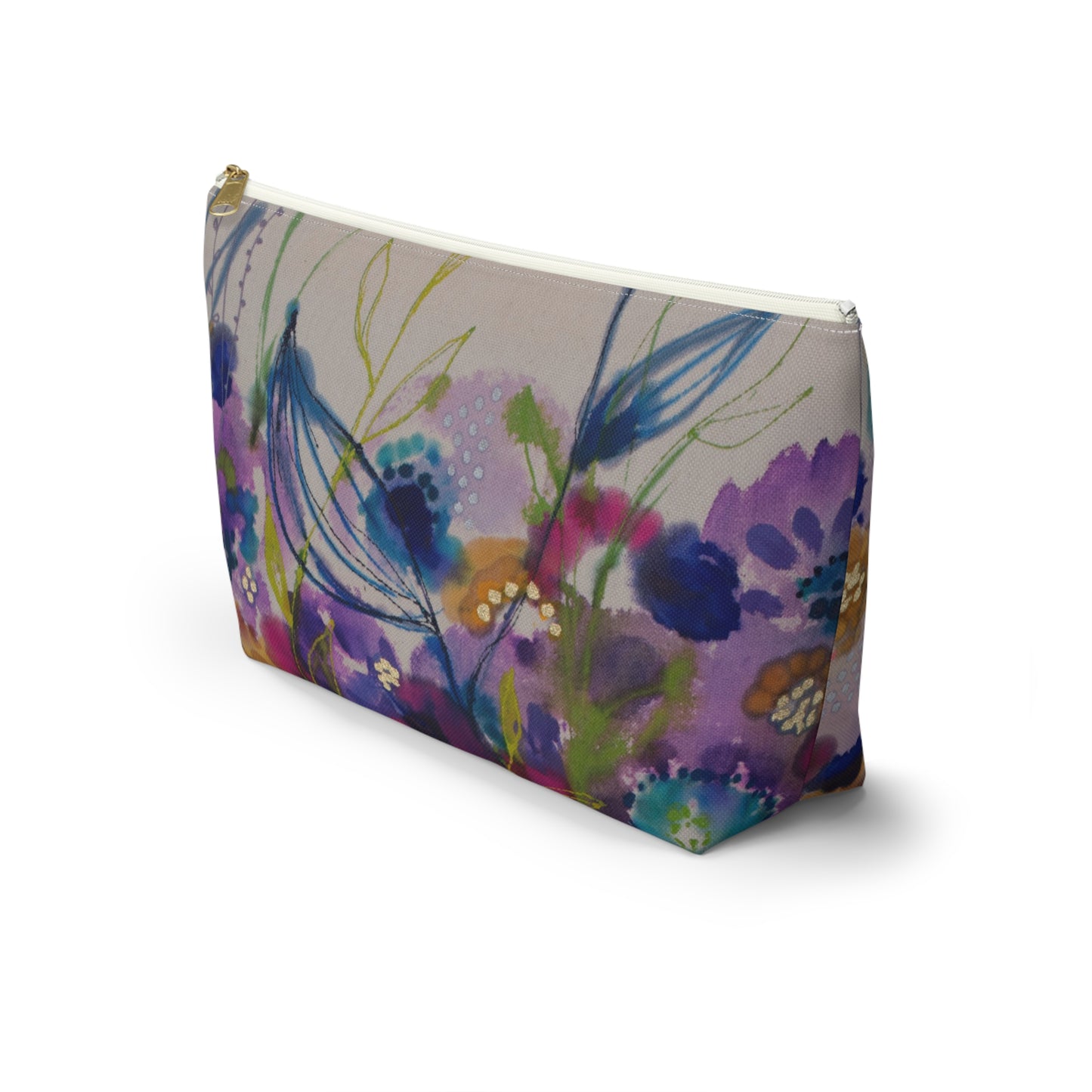 I know You Are Here Somewhere ~ Accessory Pouch w T-bottom