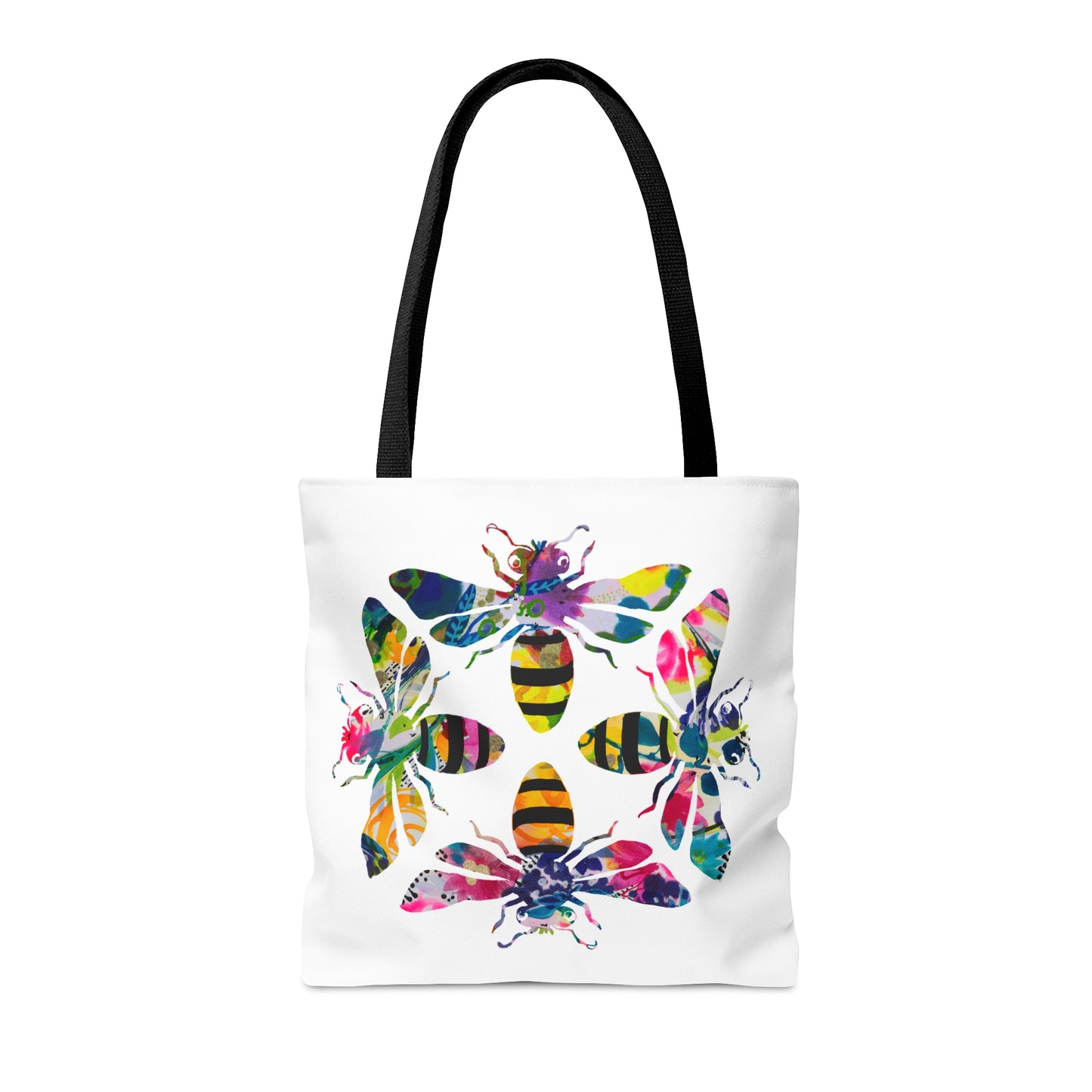 Four Bees & May Flowers ~ Tote Bag