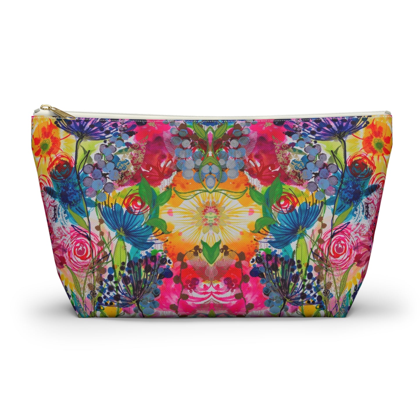 My Dad's Garden ~ Accessory Pouch w T-bottom