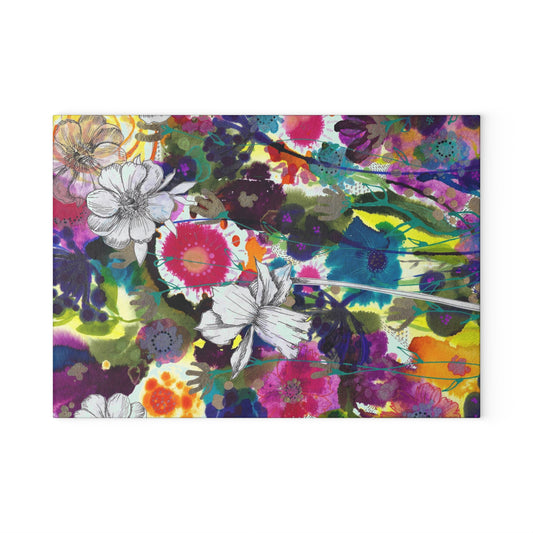 Striving ~ Glass Cutting Board