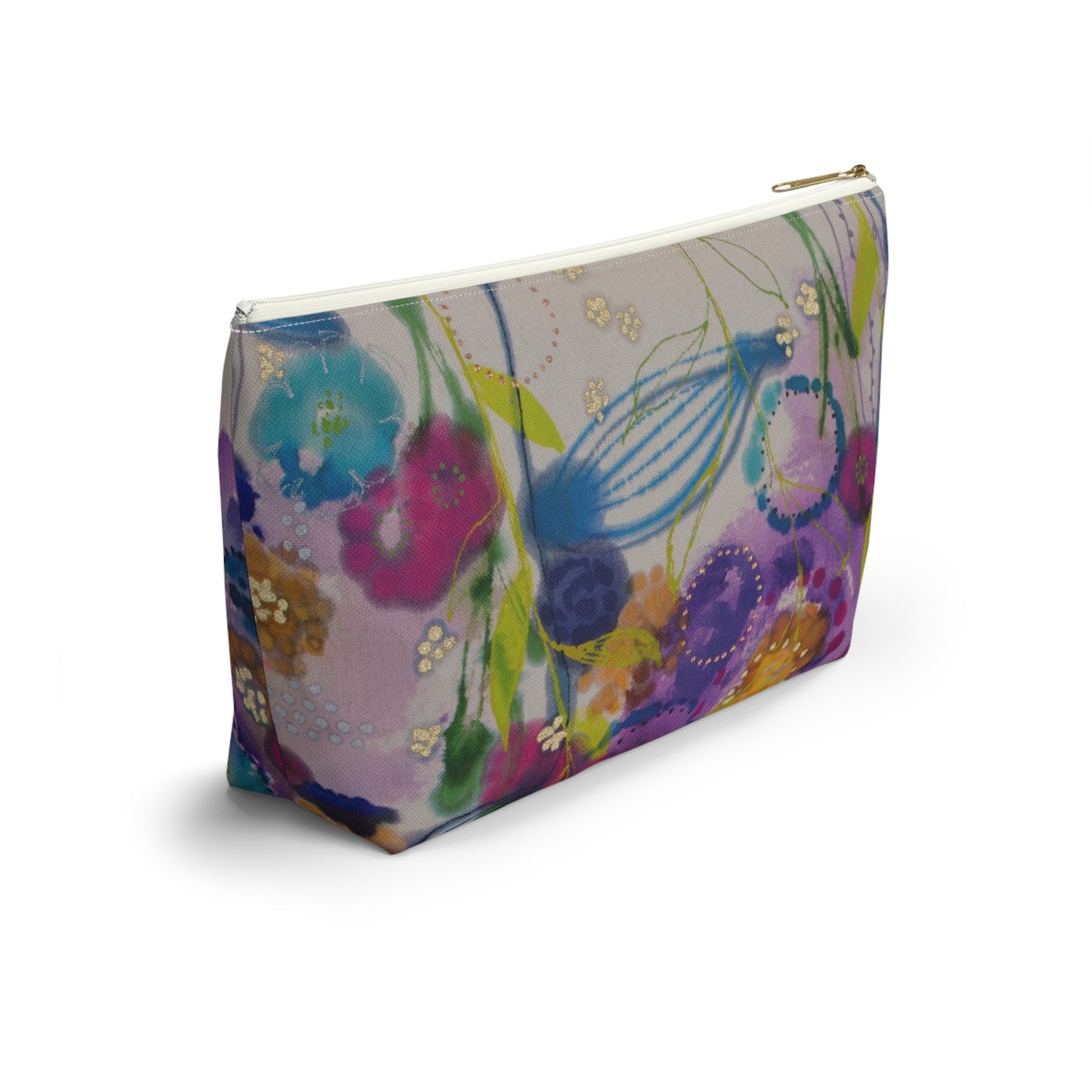 I know You Are Here Somewhere ~ Accessory Pouch w T-bottom