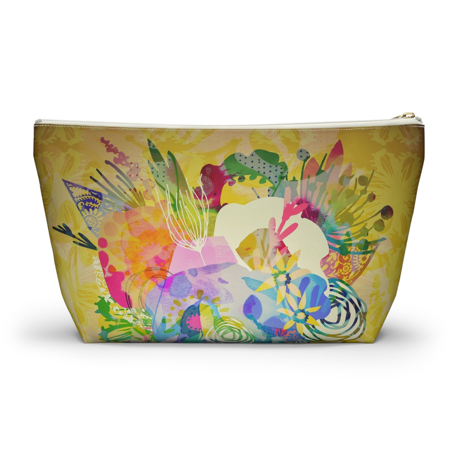 Wild Abandon ~ Antiqued ~ Accessory Pouch w T-bottom