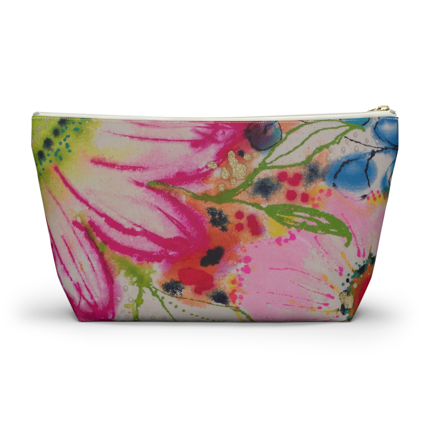 I Am Bold ~ Accessory Pouch w T-bottom ~ version two