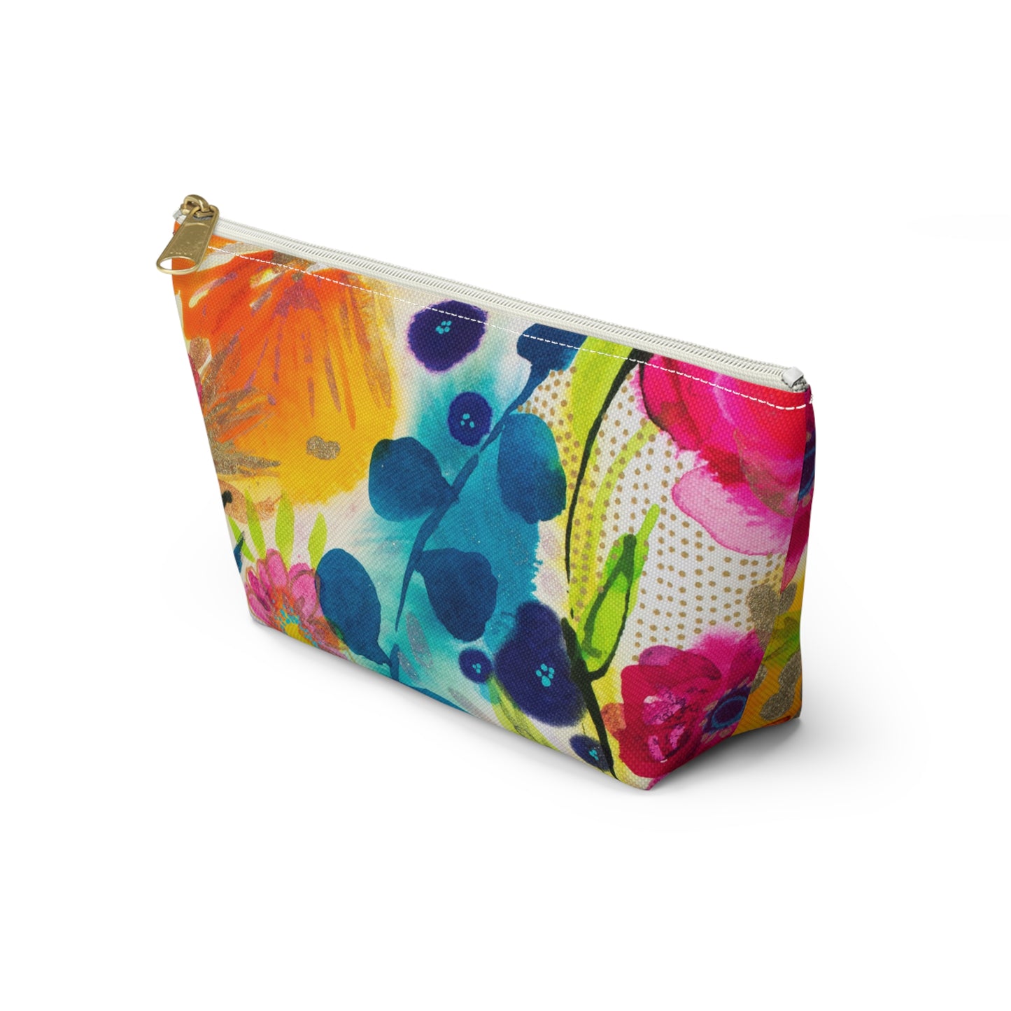 May Flowers No. 6 ~ Accessory Pouch w T-bottom