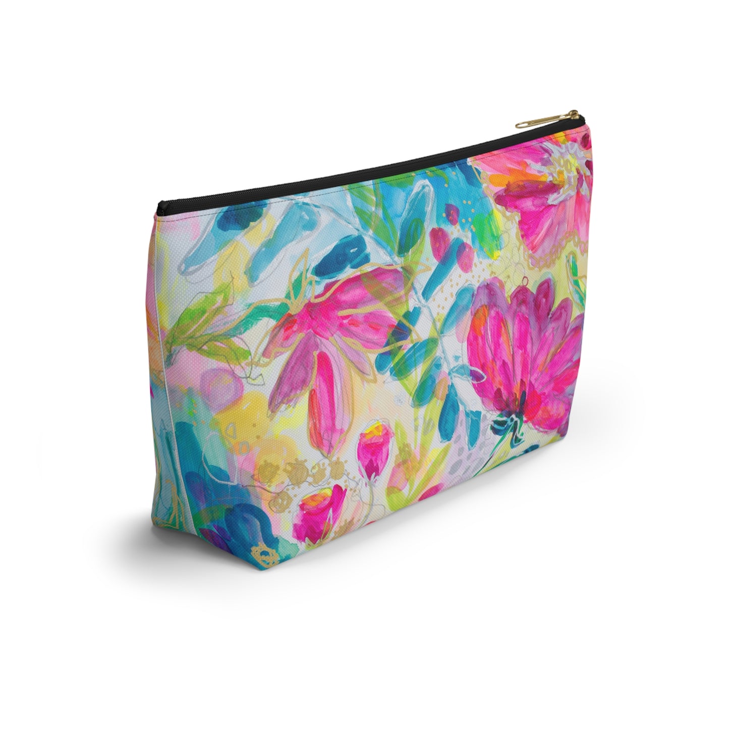 Garden Glow ~ Accessory Pouch w T-bottom