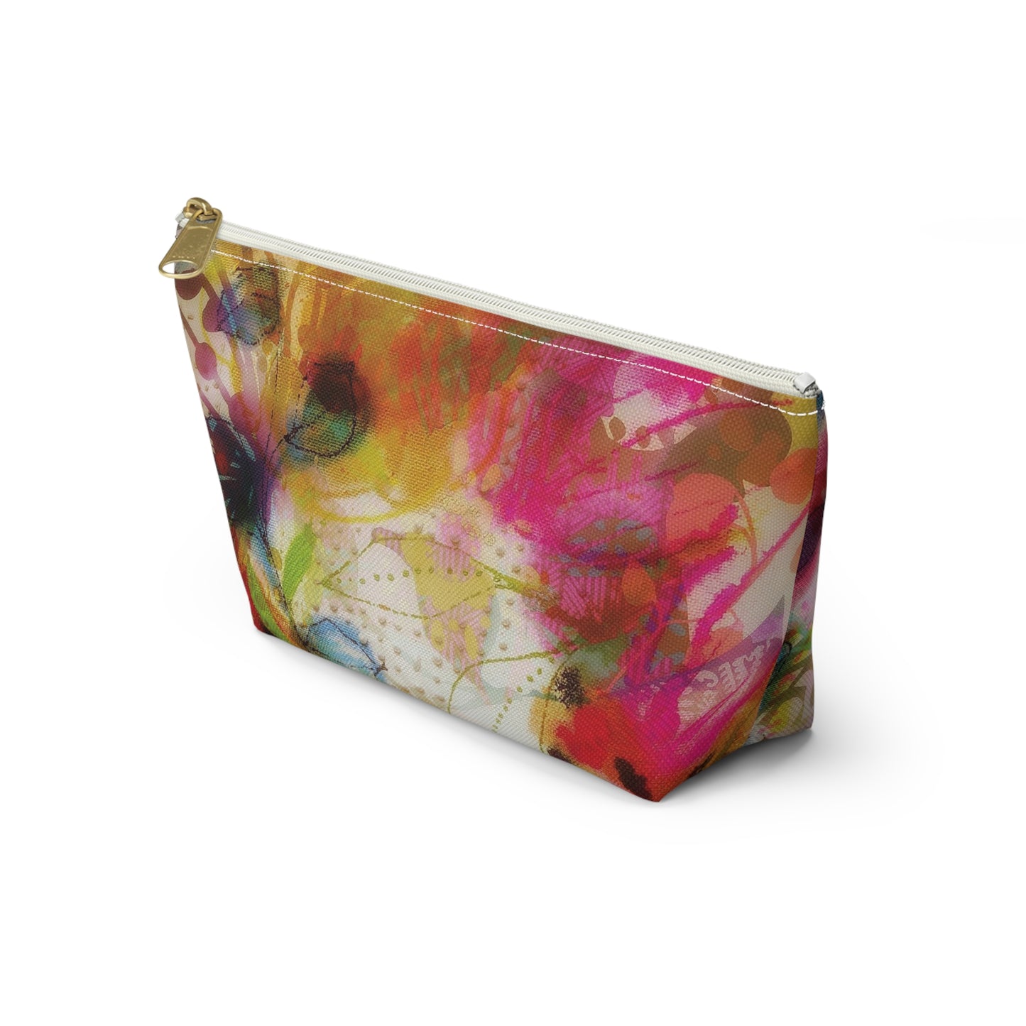 Autumn Posy ~ Accessory Pouch w T-bottom