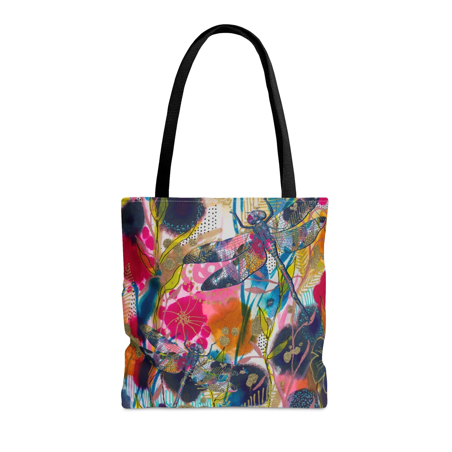 May Flowers ~ Dragonfly ~ Tote Bag