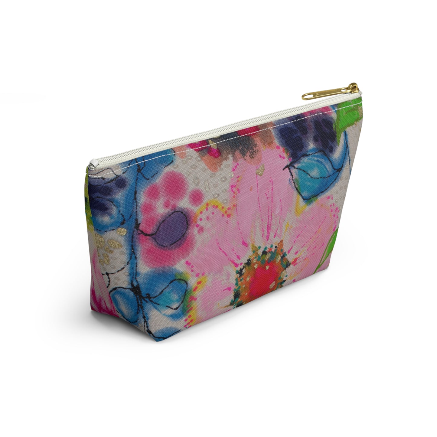 I Am Bold ~ Accessory Pouch w T-bottom