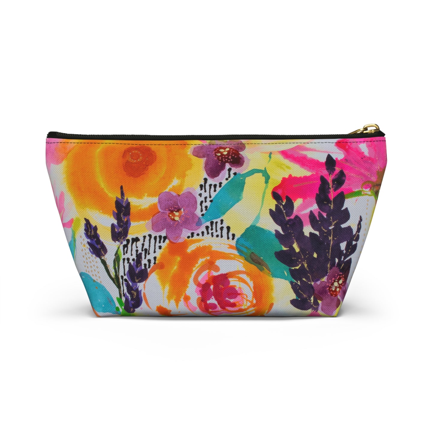 Down the Path ~ Accessory Pouch w T-bottom